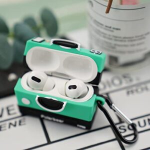 Compatible with AirPods Pro Case Cover, 3D Cute Camera Design Case for AirPods Pro, Cartoon Fashion Lovely Kawaii Funny Soft Silicone Apple AirPods Pro Case for Girls Boys Teens Women Men