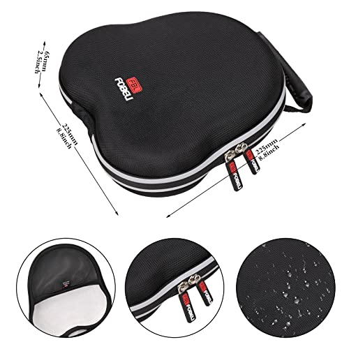 FBLFOBELI EVA Carrying Case Compatible with Apple AirPods Max / Logitech H390 Wired Headset , Protective Hard Shell Travel Headphone Storage Bag (Case Only)