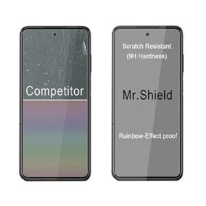 Mr.Shield [3-Pack] Designed For Motorola Moto G 5G (2022) [Tempered Glass] [Japan Glass with 9H Hardness] Screen Protector with Lifetime Replacement