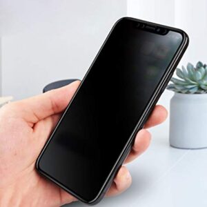 Puccy Privacy Screen Protector, compatible with Samsung Galaxy S22 Ultra SCG14 Anti Spy Film TPU Guard （ Not Tempered Glass Protectors ）, Black