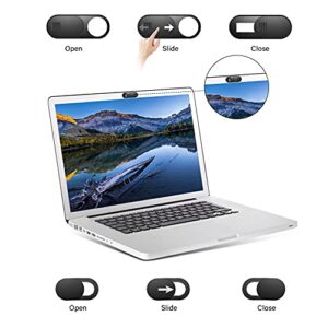 ZUCUCUC Webcam Cover, 11 Pack Laptop Camera Cover Slide, Phone Camera Cover, Ultra Thin Webcam Cover Slide Compatible with MacBook, Laptop, iMac, Desktop, PC, iPad, iPhone, Cell Phone