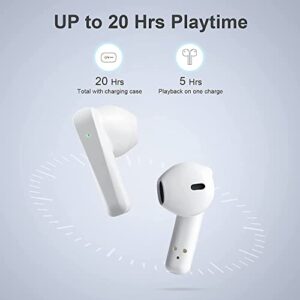Sleep Mask Wireless Headphones True Wireless Earbuds 30H Playback LED Power Display Earphones with Wireless Charging Case Waterproof in-Ear Earbuds with Mic for TV Smart Phone Computer Laptop Sports