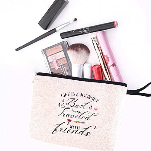 Weekender Bags for Women Weekend Bag Weekend Gifts Makeup Pouch Girl's Weekend 2023 Gifts Sister Bridesmaid Bestie Best Friend Wedding Gifts Bachelorette Gifts Birthday Christmas Girls Trip Gifts