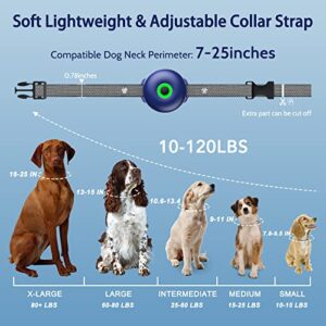 Dog Shock Collar, Dog Training Collar with Remote, Haoteful Shock Collar for Large Medium & Small Dogs, 2000ft Range,3 Modes Beep/Vibration/Safe Shock