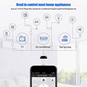 Cell Phone IR Remote Control, Mini Smart IR Remote Controller for Android Smartphone, Anti Dust Universal IR Remote Control for Cell Phone with Type C Micro USB Port (Dedicated to Type-C Cellphone)