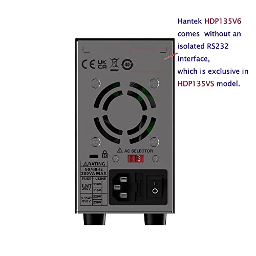 Hantek HDP135V6 35V/6A1 CH Programmable DC Power Supply