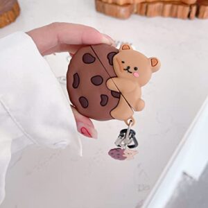 MHTCJH Airpods 3rd Generation Case Cute 3D Animal Lovely Unique Cartoon for Airpod 3 Silicone Cover Fun Funny Cool Design Fashion Cases for Boys Girls Kids Teen for airpods 3rd Generation case (2021)