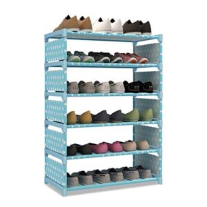 tazsjg simple shoe cabinets diy multi-layer assembly of shoe rack modern simple entrance shoe storage shelf shoe organizer