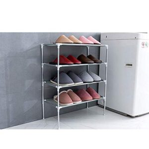 TAZSJG Dustproof Shoes Rack Multi Layer Non-Woven Fabric Shoe Storage Organizer Stackable Shoe Cabinet Assembled