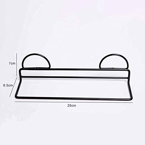 TAZSJG Paste Wrought Iron Shoe Rack Bathroom Slippers Shelf Home Living Room Creative Shoe Hook Suction Wall-Mounted Shoe Rack