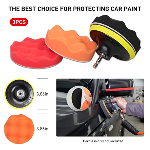 FRG 22 Pcs Detail Brush Kit for Car, Auto Drill Wash Brushes Kit, Car Interior Brush Cleaning Set for Carpet, Wheel, Tire, Rim, Leather