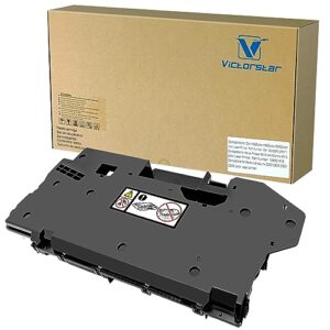 victorstar 108r01416 waste toner cartridge collection container box 30000 pages for xerox phaser 6510, workcentre 6515, dell h625cdw h825cdw s2825cdn, xerox versalink c600 c605 c500 c505 printers