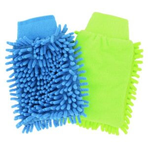 Driver's Choice Microfiber Chenille Washmitts, 8x5.75 in.