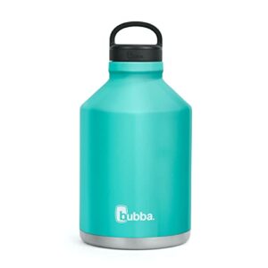 bubba brands trailblazer stainless steel water bottle, 84 oz, island teal