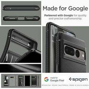 Spigen Rugged Armor Designed for Pixel 7 Pro Case (2022) - Matte Black