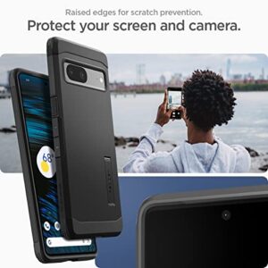 Spigen Tough Armor Designed for Pixel 7 Case (2022) - Black