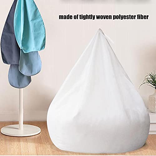 Kisoy Giant Inner Liners for Bean Bag Chairs - [No Beans], with Long Zipper and Easy Replace and Clean Premium Soft Polyester Sack Bean Bag Cover Liner