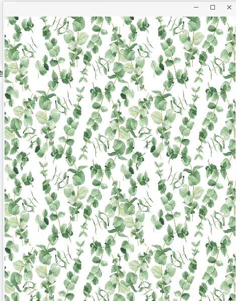 ZAMNEA White Tree Leaf Peel and Stick Shelf Liner Paper, Green Tree Leaf Self-Adhesive Liner Drawer Cabinets Door Surface Living Room Wall Art Decor 17.8 x 118 inch