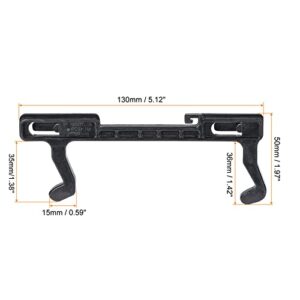 MECCANIXITY Microwave Door Hook Latch Replacement Part 130mm x 50mm x 12mm