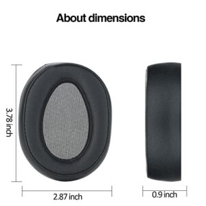 Replacement Cushions Ear Pads Headphone Covers Compatible with Sony MDR-100A, MDR-100AAP MDR-H600A, Headphones Repair Parts Earpads