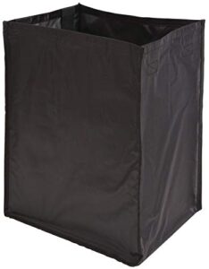 tag hardware hamper replacement black nylon bags (large bag: 14-15/16″ w x 12-1/16″ d x 19-1/16″ h)