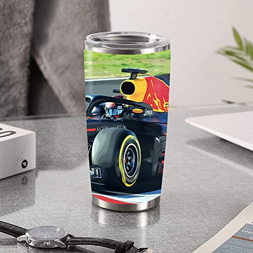 DOINB TIAN Insulated Tumbler Max With Lid Verstappen Team Racing Stainless Steel Coffee Cup 20 Oz Vacuum Tumblers Travel Mug