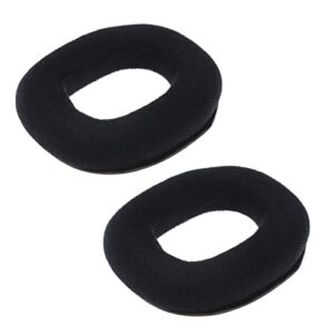 pair of replacement soft velour headphones earpads foam ear pads cover cushions compatible with astro a40 tr a50 headset ear cushion repair parts