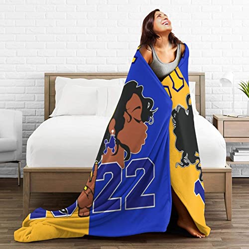 Sigma Gamma Rho Sisterhood Throw Blanket, Sorority Paraphernalia Woman Gifts Super Soft Air Conditioning Fleece Throw Blankets, Thin Lightweight Blanket for Bed Sofa Car in All Seasons,50"x40"