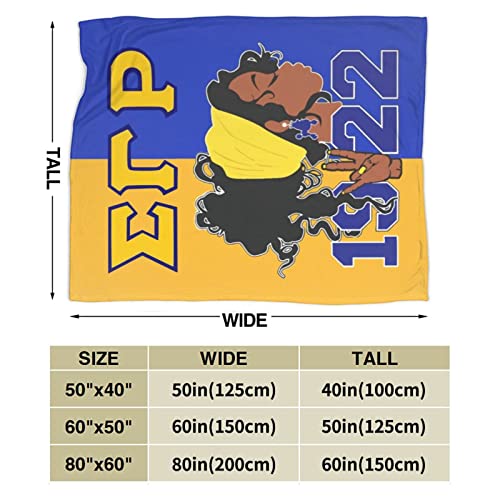 Sigma Gamma Rho Sisterhood Throw Blanket, Sorority Paraphernalia Woman Gifts Super Soft Air Conditioning Fleece Throw Blankets, Thin Lightweight Blanket for Bed Sofa Car in All Seasons,50"x40"