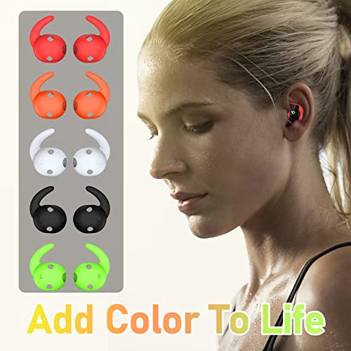 Ear Hooks for Beats Studio Buds, Ear Hook Compatiable with Beats Studio Bud 2021 Silicone Accessories Anti-Slip Ear Covers Holder [NOT Fit in Case]