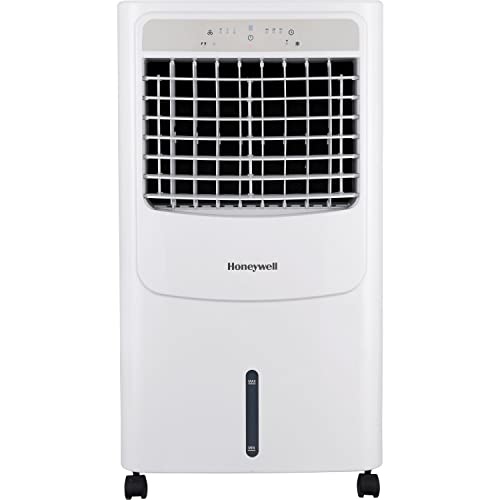 Honeywell 700 CFM Portable Indoor Evaporative Cooler, Humidifier, and Fan, Swamp Cooler for Rooms Up to 430 Sq. Ft.