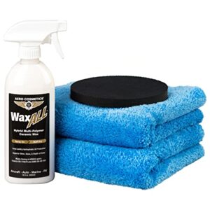 Waterless Wash Wax Gallon and Clay as You Wax Kit Infused SiO2 Spray Ceramic