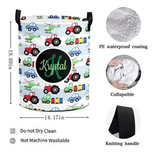 Floral Elephant Laundry Baskets With Name Text Bedroom Hamper Kitchen Organization Collapsible Storage Basket Clothes Hamper Organizer