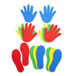 excellerations hand & feet floor markers - set of 16