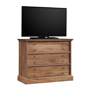 Sauder Barrister Lane 3-Drawer Chest, L: 36.46" x W: 16.69" x H: 29.37", Sindoori Mango