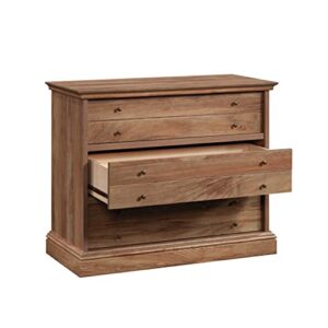 Sauder Barrister Lane 3-Drawer Chest, L: 36.46" x W: 16.69" x H: 29.37", Sindoori Mango