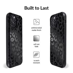 Velvet Caviar Designed for iPhone 13 Pro Case for Women [8ft Drop Tested] Compatible with MagSafe - Cute Magnetic Protective Phone Cover (Black Leopard)