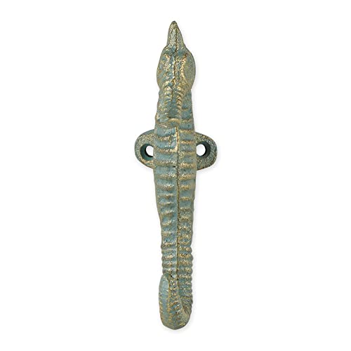 Accent Plus Aquamarine Seahorse Hook (Set of 2)