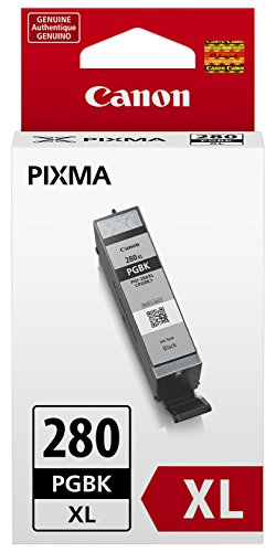 Canon PGI-280 XL Pigment Black Ink & 281 Cyan Ink-Tank Compatible to TR8520, TR7520, TS9120 Series,TS8120 Series, TS6120 Series, TS9521C, TS9520, TS8220 Series, TS6220 Series