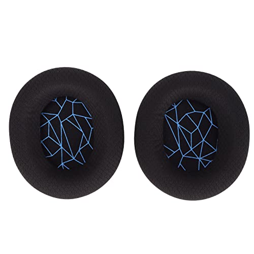 VBESTLIFE Headphone Ear Pad Replacement, High Elasticity Ear Cushion Pads for SteelSeries Arctis 3/5/7, for Arctis 9, for Arctis 1, for Arctis pro, for ATH M40X M50X M50XBT (Blue Silk)