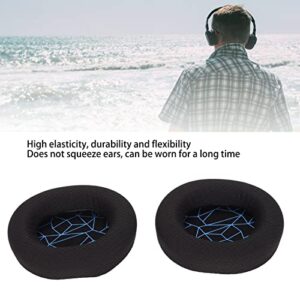 VBESTLIFE Headphone Ear Pad Replacement, High Elasticity Ear Cushion Pads for SteelSeries Arctis 3/5/7, for Arctis 9, for Arctis 1, for Arctis pro, for ATH M40X M50X M50XBT (Blue Silk)