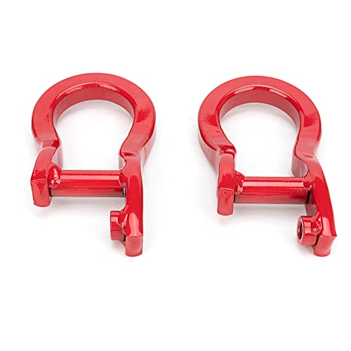 GEATaaT Red Front Tow Hooks Compatible with 2019-2021 Chevrolet Silverado 1500 Replace# 84280202