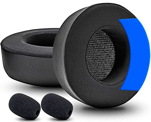 Virtuoso XT Cooling Gel Earpads Replacement for Virtuoso XT Headset - Thicker Memory Foam/Breathable Fabric (Hybrid Ice Silk Fabric Cooling Gel)