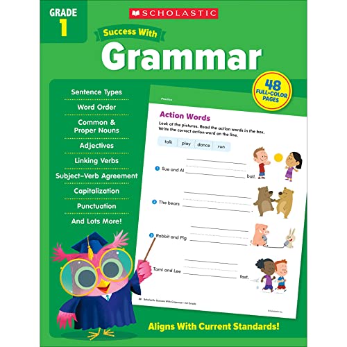 Scholastic Teacher Resources Scholastic First Grade Success Workbooks, 4 Book Set