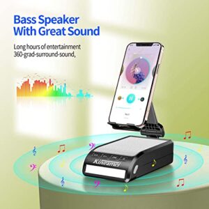 Men Female Dad Festival Gift - Cool Boy Friend Portable Bluetooth Speaker with Phone Stand Wife Kitchen Mens Gadgets Accessories Great Holiday Birthday Present Tech Christmas Father Gifts Son for Mom
