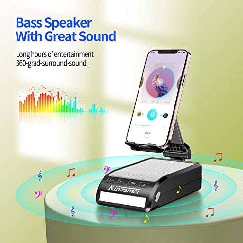 Men Female Dad Festival Gift - Cool Boy Friend Portable Bluetooth Speaker with Phone Stand Wife Kitchen Mens Gadgets Accessories Great Holiday Birthday Present Tech Christmas Father Gifts Son for Mom