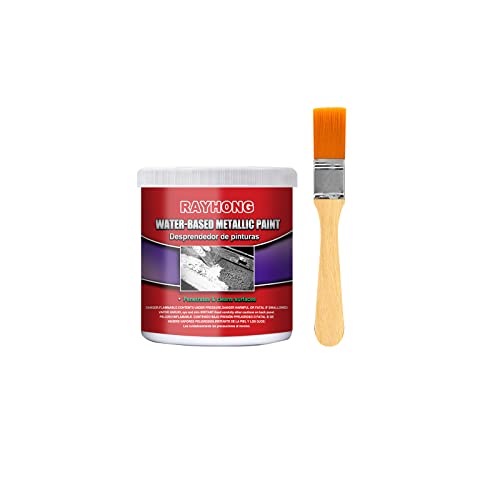 RAYHONG Water-Based Metal Rust Remover,Car Chassis Derusting,Multi-Functional Car Metallic Paint Anti-Rust Chassis Universal Rust Converter Gel with Brush