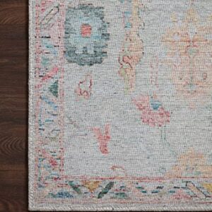 Loloi II Elysium Collection ELY-01 Pebble/Multi 5'-0" x 7'-6" Area Rug