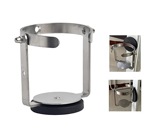 Universal Multidirectional Magnetic Cup Holder, Horizontal Mounting Magnetic Cup Holder, Side Mounted Magnetic Cup Holder, Suitable for Placing All Kinds of Cups on Tractor, Lawnmower and Forklift