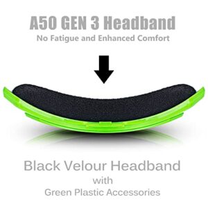 A50 GEN 3 Mod Kit Ear Pads Replacement for Astro A50 GEN 3 Headset - Notice: EARPADS Need to BE Removed When Using The Headphone Base (Not Compatible with A50 Gen 4)